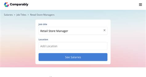 Average Retail Store Manager Salary in United Kingdom